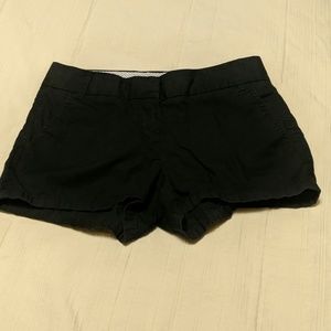 JCrew Black Broken In Chino Shorts